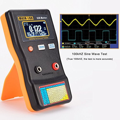 Signstek MESR-100 V2 Auto Ranging in Circuit ESR Meter Capacitor Tester/Low Ohm Meter Up to 0.01 to 100R, Support in Measuring Capacitance Resistance Circuit - Image 2