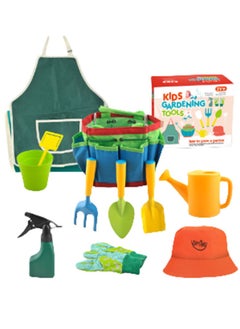 Little Gardener Tool Set with Garden Tools Bag for Kids Gardening - Kit includes Watering Can, Children Gardening Gloves, Shovel, Rake, Fork and Garden Tote Bag-Children Gardening All in One Kit - pzsku/Z61105AA33E4277FBD1CCZ/45/_/1734580045/6d82f1ae-32ba-40f1-b825-09a8b5f89892