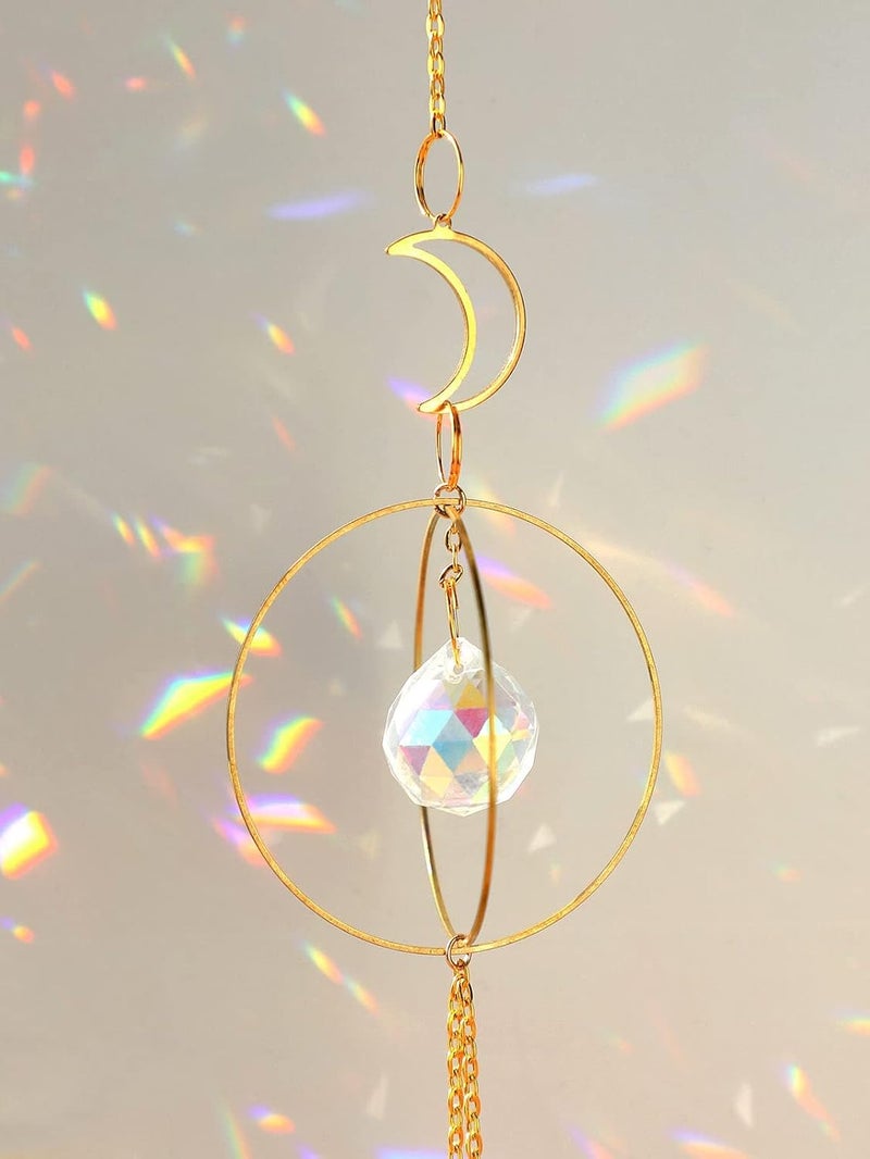 Cactopia Crystal Prism Suncatcher, Rainbow Maker - Window, Balcony, Garden Decorative Accessory (B16) - Image 2