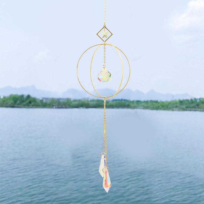 Cactopia Crystal Prism Suncatcher, Rainbow Maker - Window, Balcony, Garden Decorative Accessory (B16) - Image 5