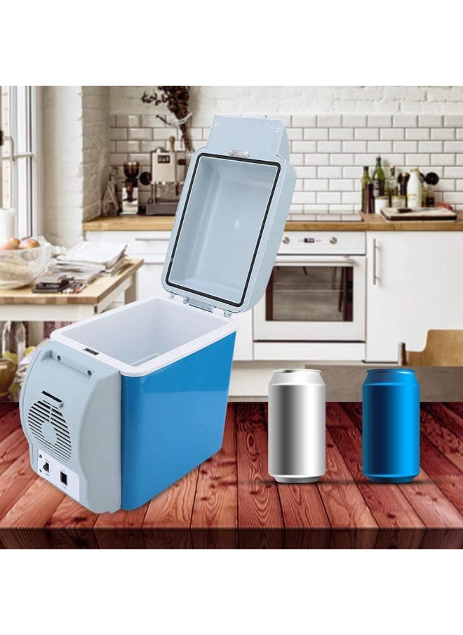 SHOPI - Portable 7.5L Mini Car Fridge Freezer Cooler Warmer 12V Camping Travel Refrigerator Frigobar - Image 1