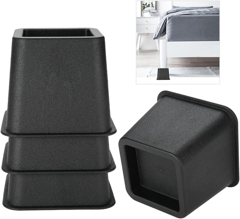 GLOGLOW Nan Adjustable 3 Inch Bed Riser Set, PP Material, Stability and Spacesaving Design for Beds and Sofas in Small Rooms or Dorms Elderly Care - Image 2