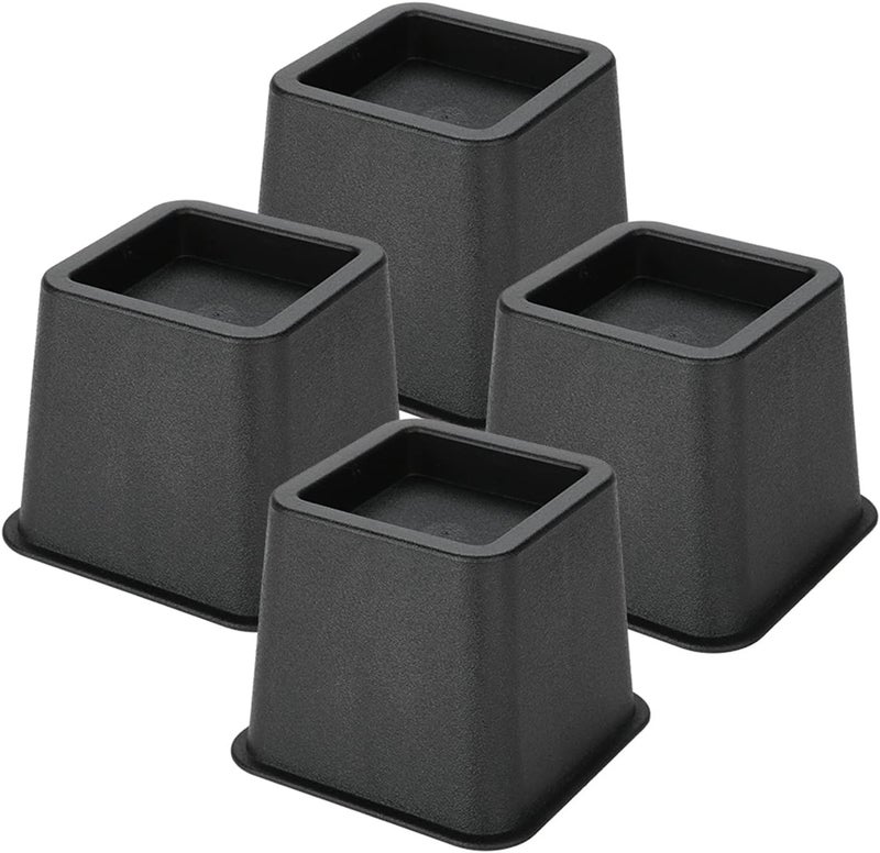 GLOGLOW Nan Adjustable 3 Inch Bed Riser Set, PP Material, Stability and Spacesaving Design for Beds and Sofas in Small Rooms or Dorms Elderly Care - Image 4