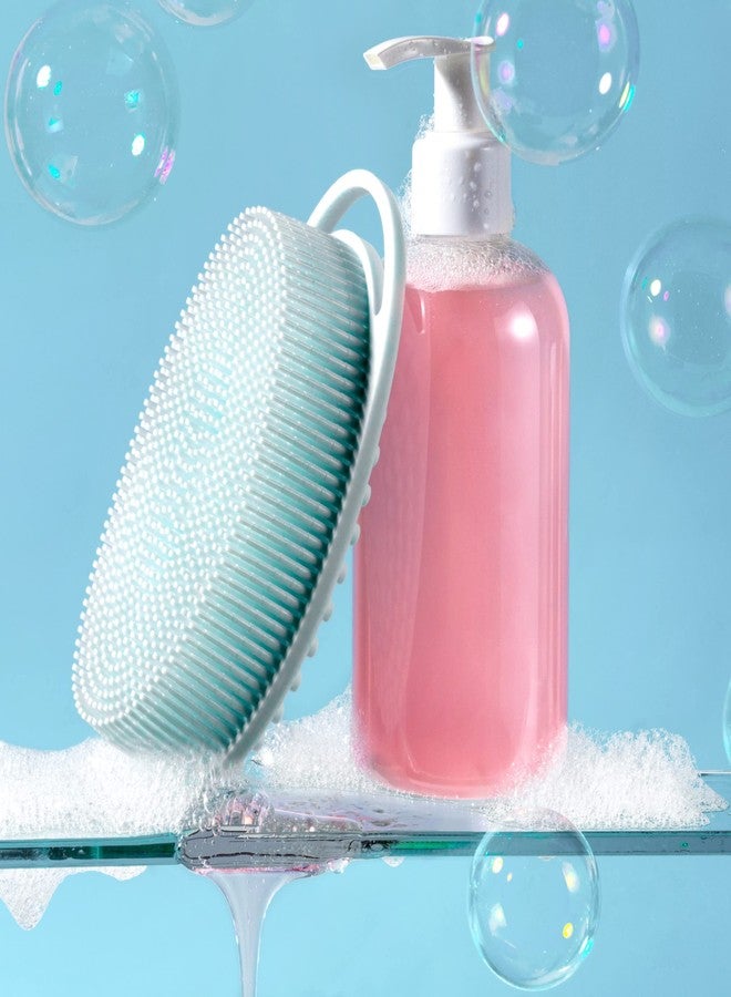 Freeman Premium Silicone Body Scrubber, Exfoliating & Massaging, Double Sided Silicone Scrubber, Durable & More Hygienic Than Loofah, for Men & Women, Cruelty-Free Shower & Bath Accessory, 1 Count - Image 5