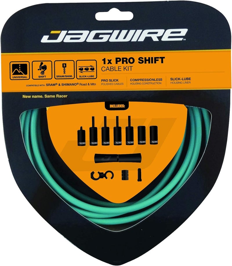 Jagwire Pro Unisex Adult Cables and Sleeves, Sky Blue, One Size - Image 1