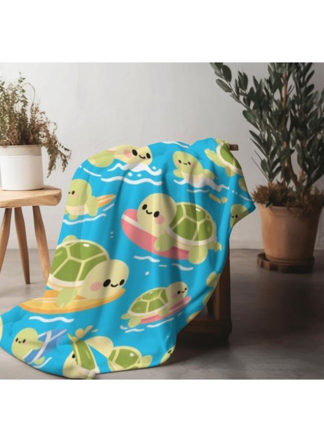 عام بطانية رقيقة من الفانيلا الكرتونية للأطفال والرضع (دافئة ومريحة، ومناسبة للنوم والألعاب) 70 سم * 100 سم - Image 4