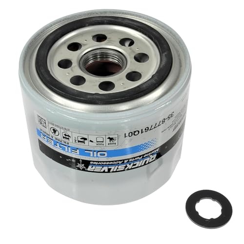 Quicksilver 25W-40 Oil Change Kit for 4-stroke 75hp, 90hp and 115hp Mercury 1.7L outboards - Image 5