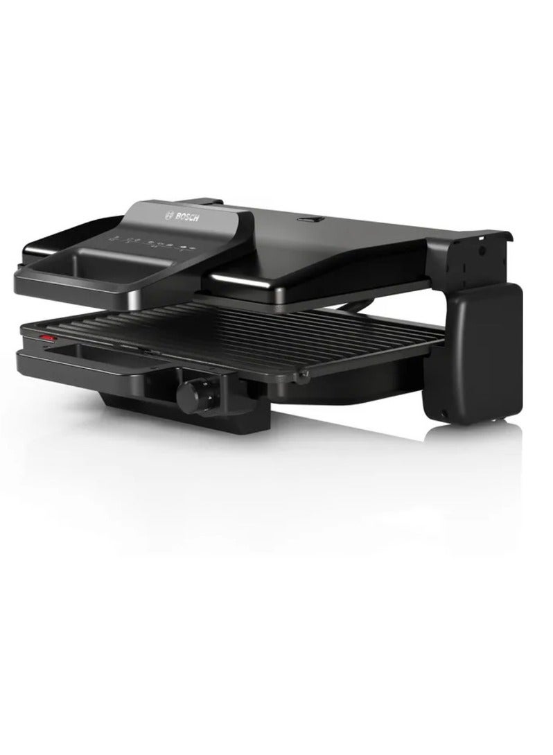 BOSCH Contact Grill, Black TCG3323 2000 Watt 2000 W TCG3323 Black - Image 2