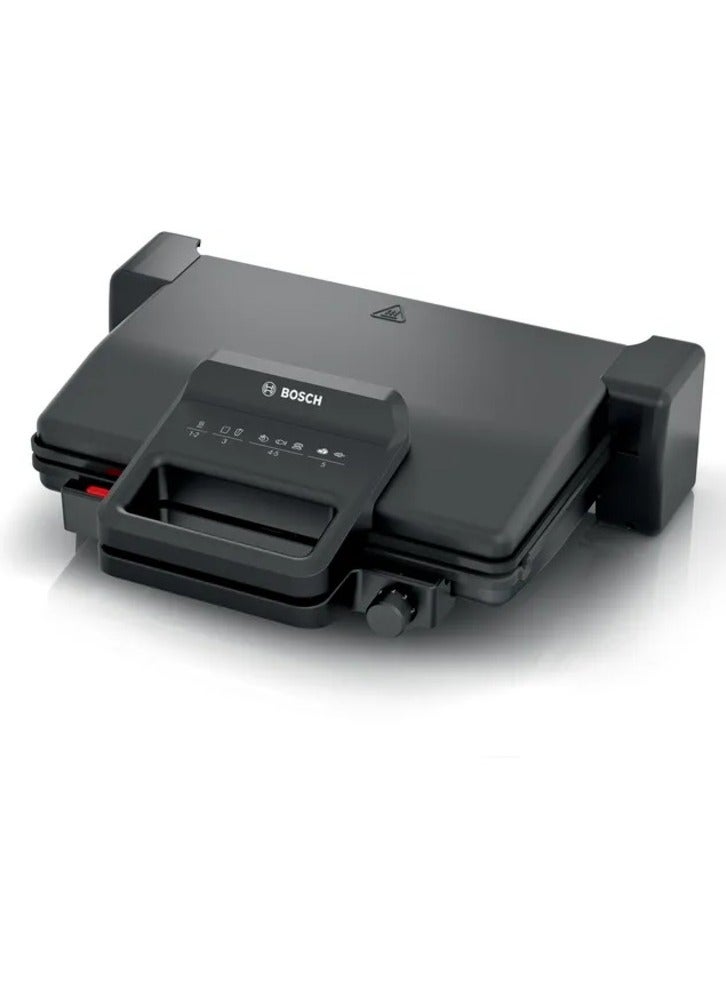 BOSCH Contact Grill, Black TCG3323 2000 Watt 2000 W TCG3323 Black - Image 1