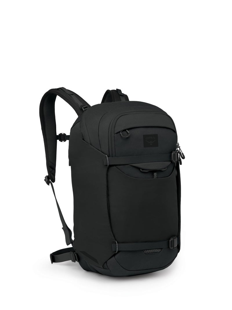 Osprey Metron 24L Commuter Bike Backpack, Black - Image 1