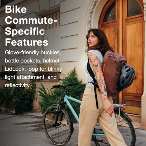 Osprey Metron 24L Commuter Bike Backpack, Black - Image 3