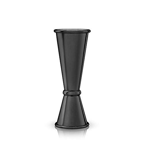 Dynore Stainless Steel Double Sided Black Japanese Peg Measure 30/60 ml- Set of 2 - Image 2