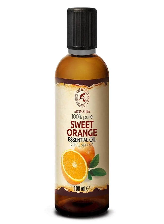 أروماتيكا زيت البرتقال الحلو العطري 3.4 أونصة سائلة - من أجل Difusores y Aromaterapia - Image 1