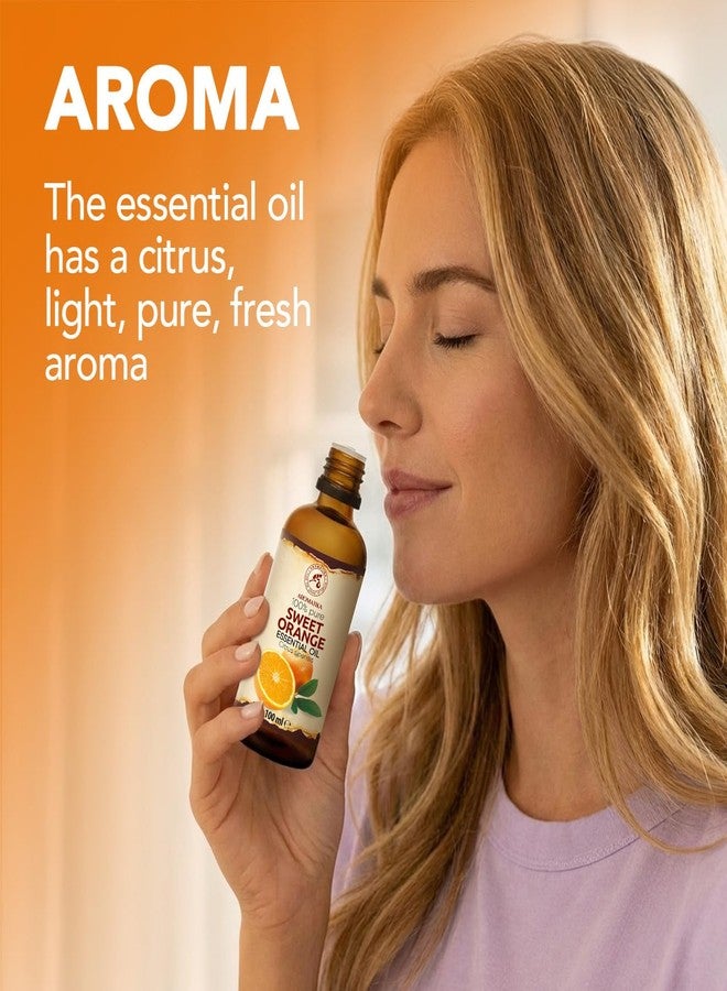 أروماتيكا زيت البرتقال الحلو العطري 3.4 أونصة سائلة - من أجل Difusores y Aromaterapia - Image 3