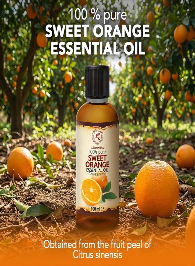 أروماتيكا زيت البرتقال الحلو العطري 3.4 أونصة سائلة - من أجل Difusores y Aromaterapia - Image 2