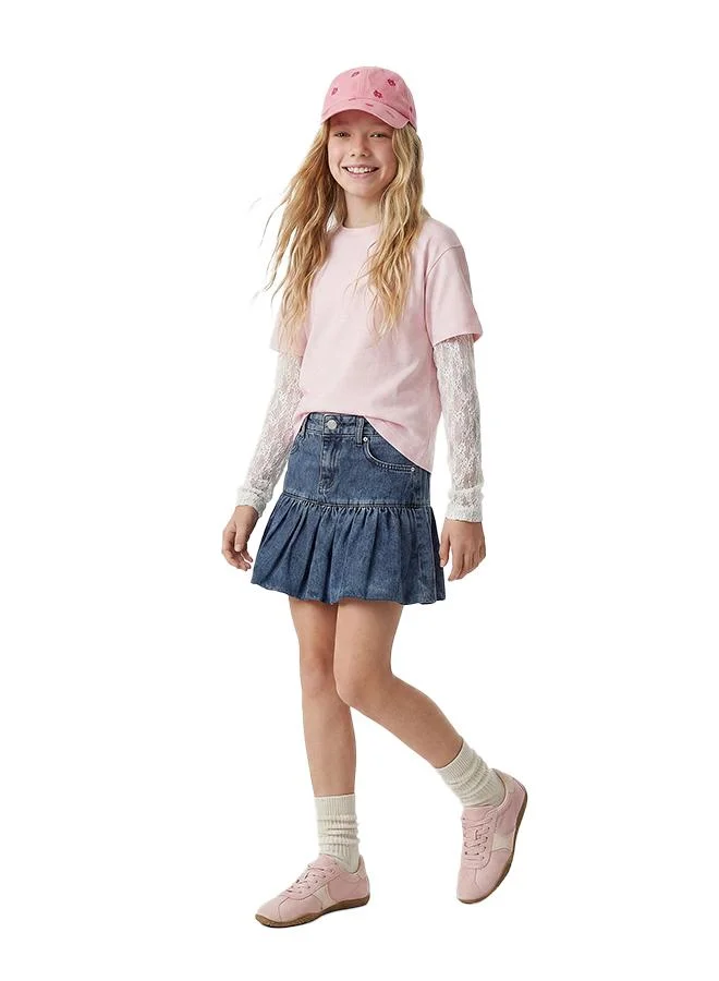 Koton  Balloon Fit Denim Skirt for Women | Best Price UAE