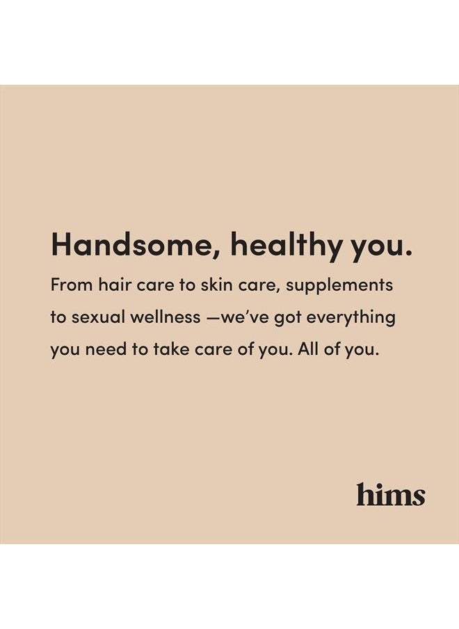 HIMS & HERS - hims thick fix hair shampoo for thinning hair with saw palmetto to add volume and moisture, no parabens or sulfates, vegan and cruelty free, 2 pack, 6.4oz - Image 1