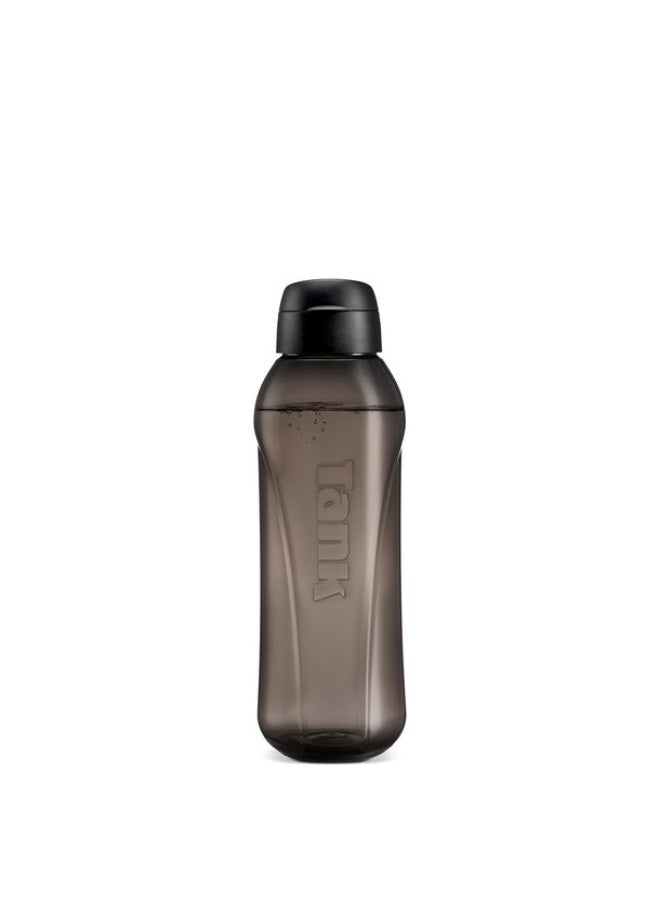 Tank Go, 800ml, Polypropylene Plastic Bottle, BPA Free, Leakproof - Black - Image 1