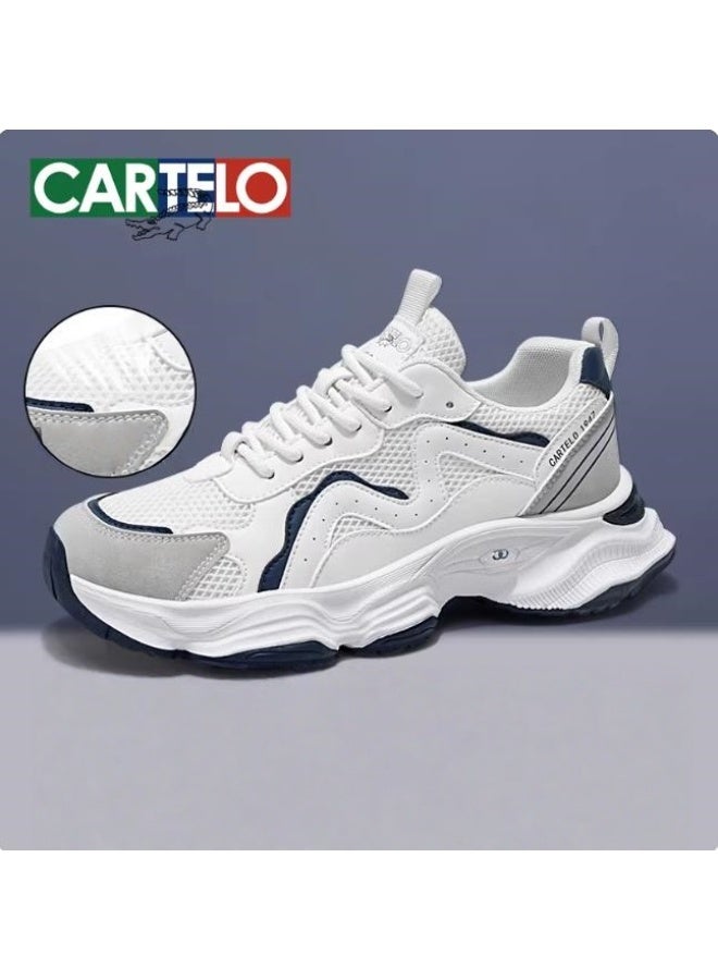 كارتيلو ارتفاع سولة سميكة للرجال يزيد من الأحذية الرياضية المريحة - Image 1