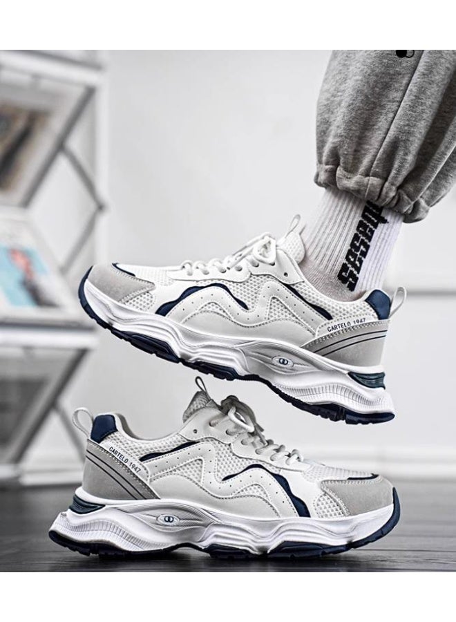كارتيلو ارتفاع سولة سميكة للرجال يزيد من الأحذية الرياضية المريحة - Image 2