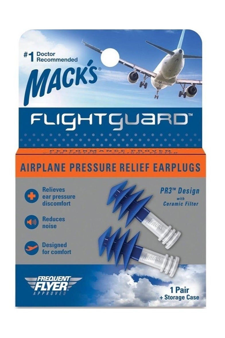 Mack's Flighguard Earplugs 1pair - Image 1