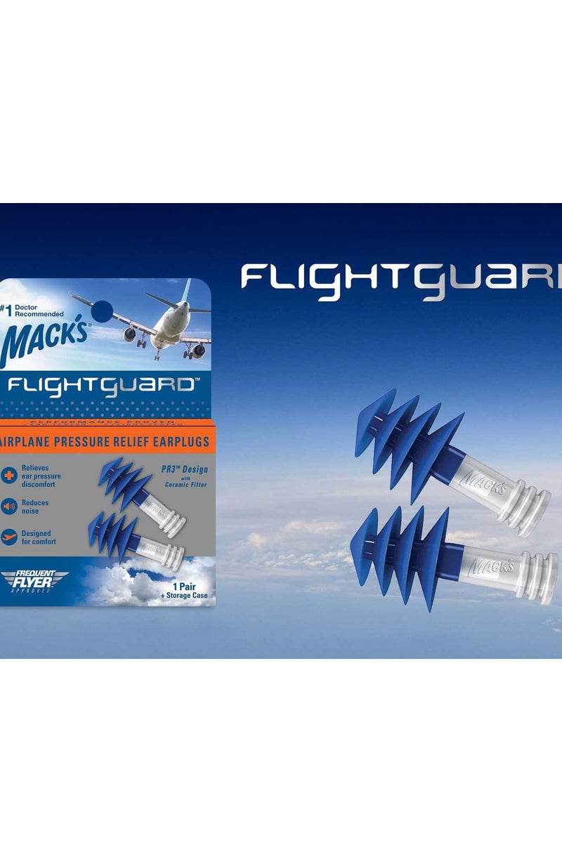 Mack's Flighguard Earplugs 1pair - Image 2