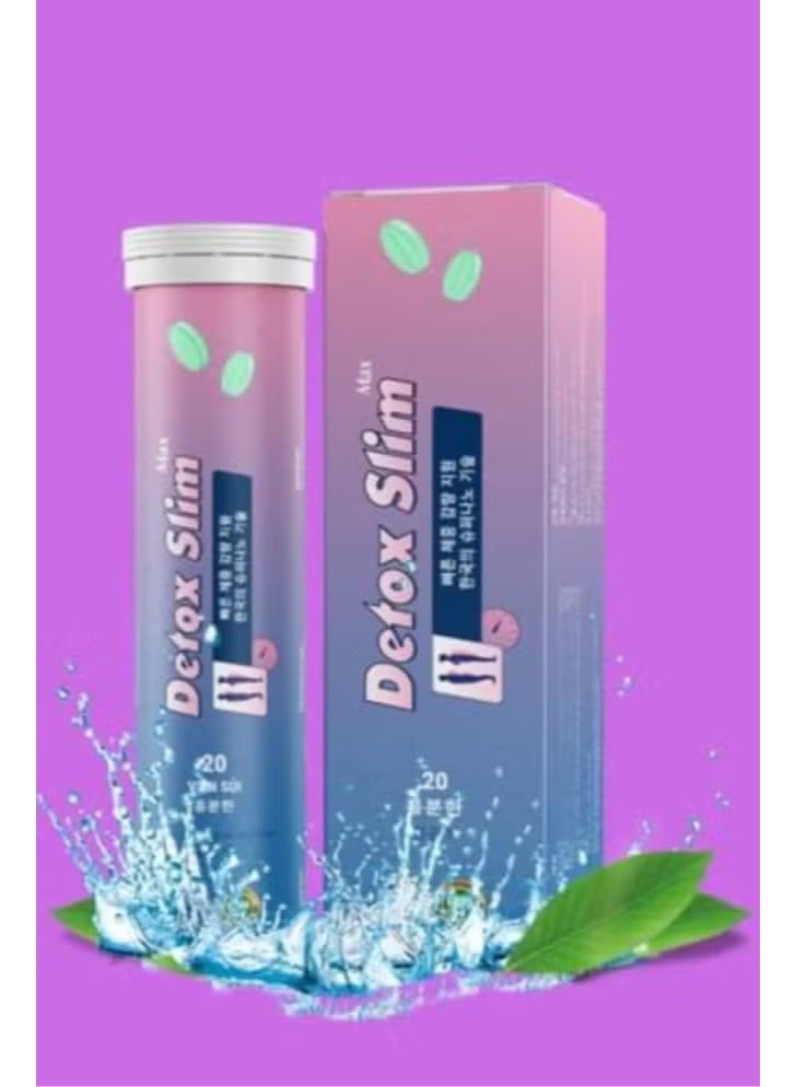 Luxe Slim Slim Max Detox Juice for Weight Loss, Effervescent Tablet for Detoxification and Appetite Suppressant