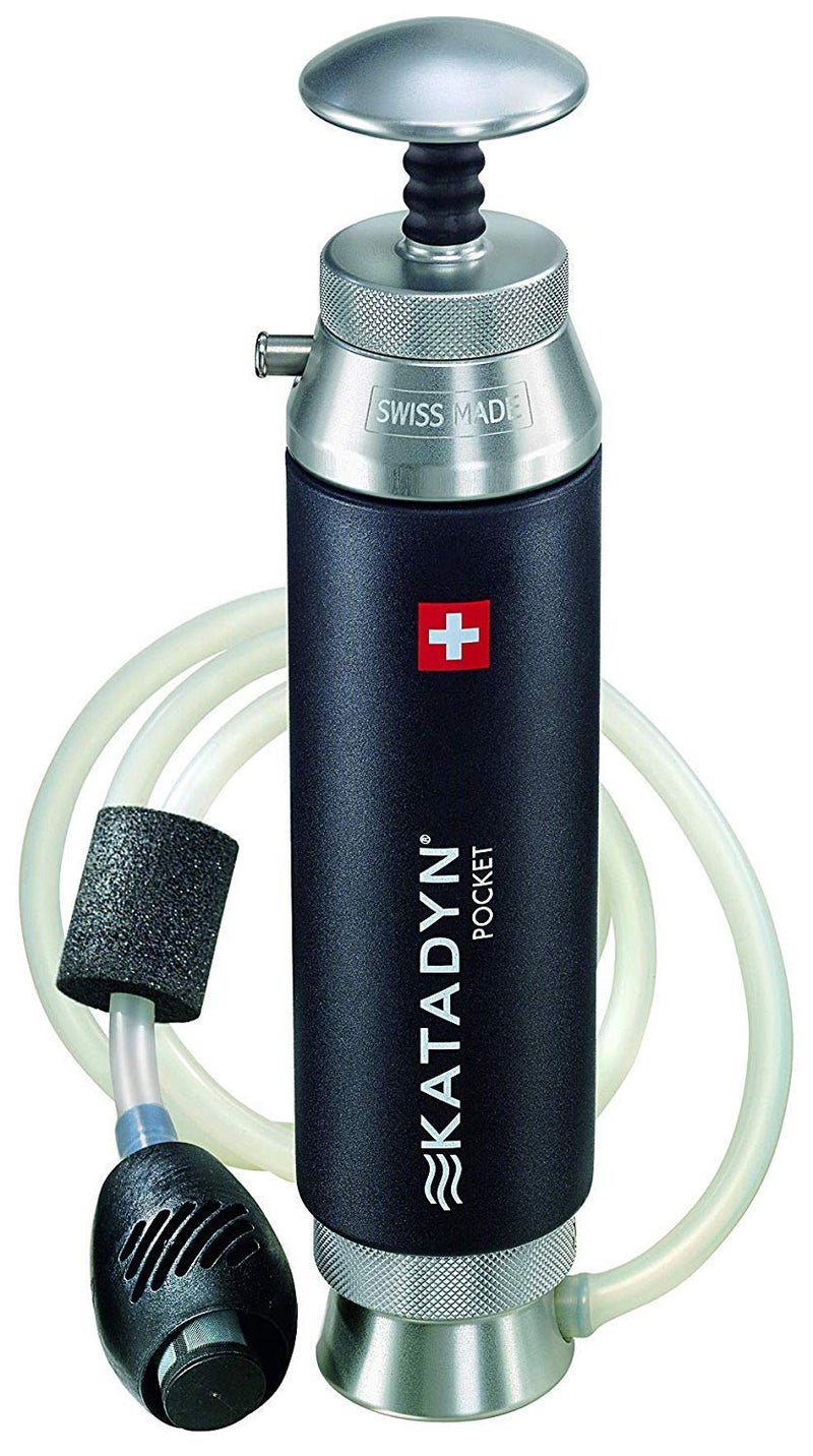Katadyn Pocket Water Filter for Backpacking, Group Camping & Emergency Preparedness - Image 1