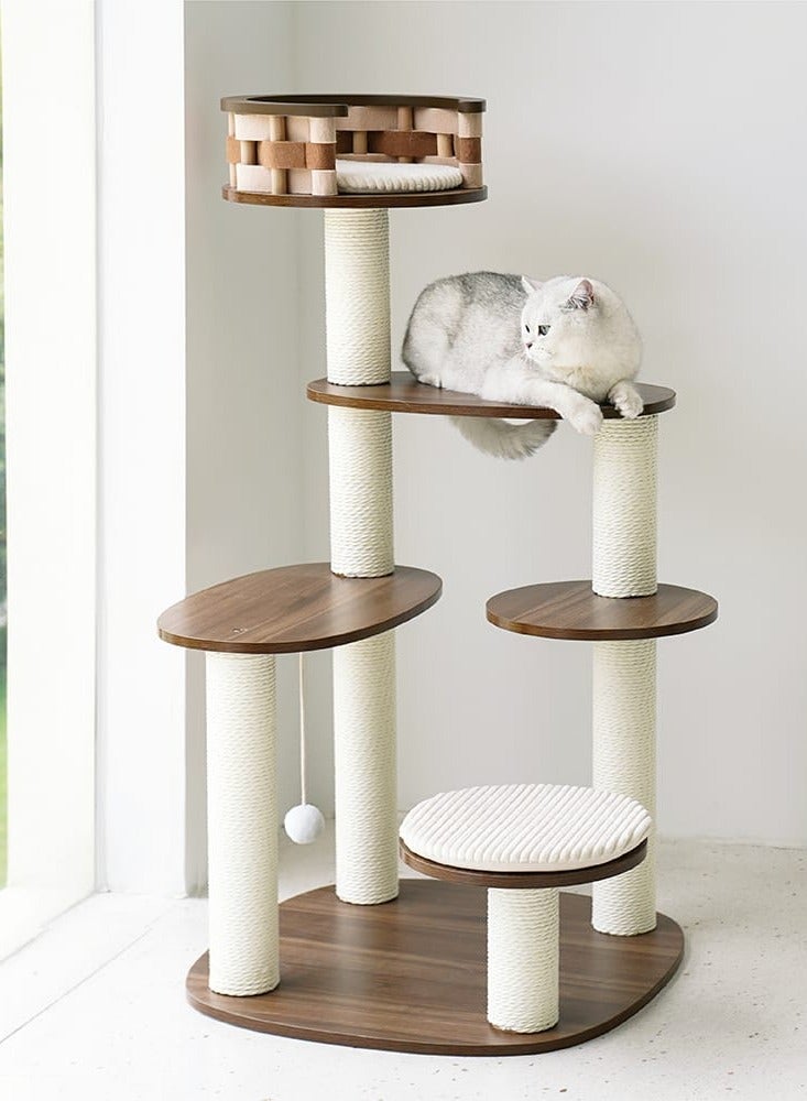 GOLDEN CAT Solid wood modern style cat tree, Essential Modern Cat Frame - Image 1