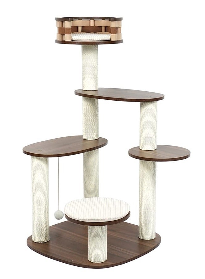GOLDEN CAT Solid wood modern style cat tree, Essential Modern Cat Frame - Image 2