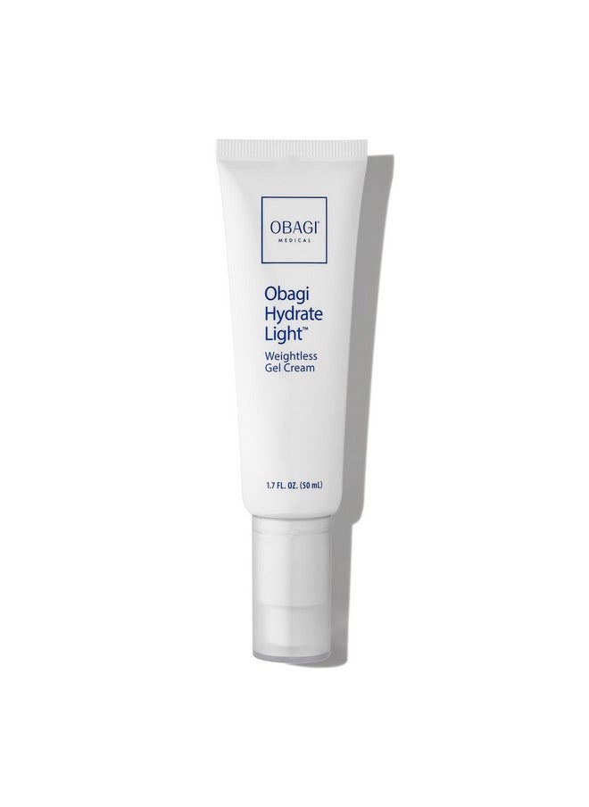 Obagi Medical Obagi Hydrate Light Weightless Gel Cream - Lightweight Moisturizer for 24 Hour Hydration - Oil Free, Hypoallergenic & Suitable for All Skin Types - 1.7 oz  - Image 1