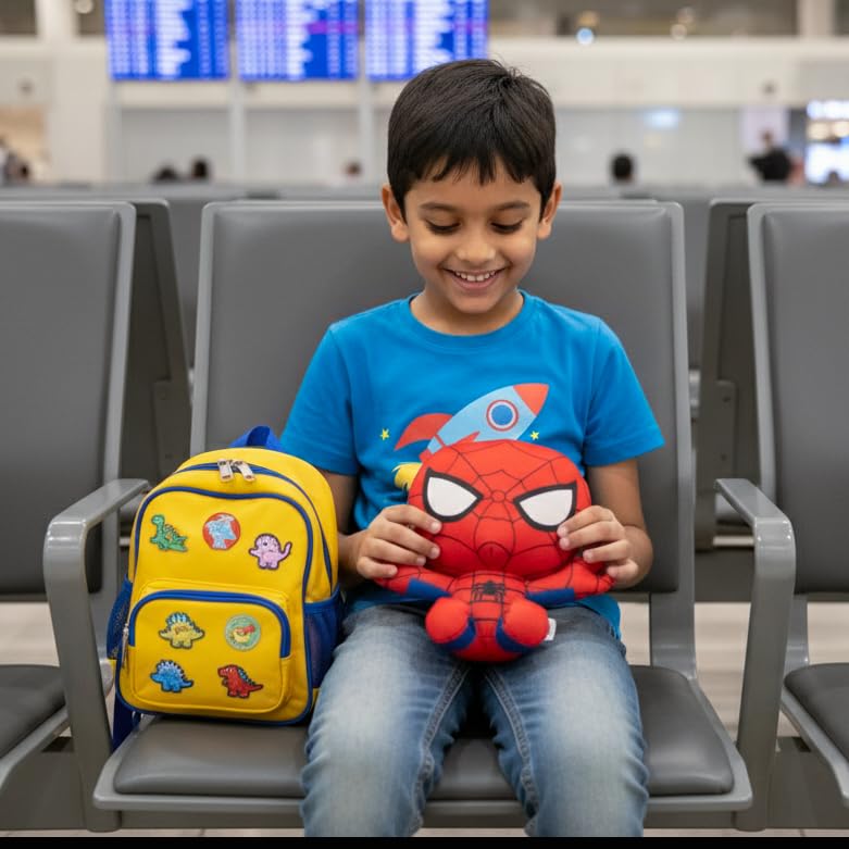 Mirada Marvel Spiderman Soft Plush Toy – 23cm | Official Licensed Superhero Stuffed for Kids, Boys & Girls | Super Soft Cuddly Character Toy for Fans | Ideal for Birthday Gifts/Christmas/Diwali - Image 4