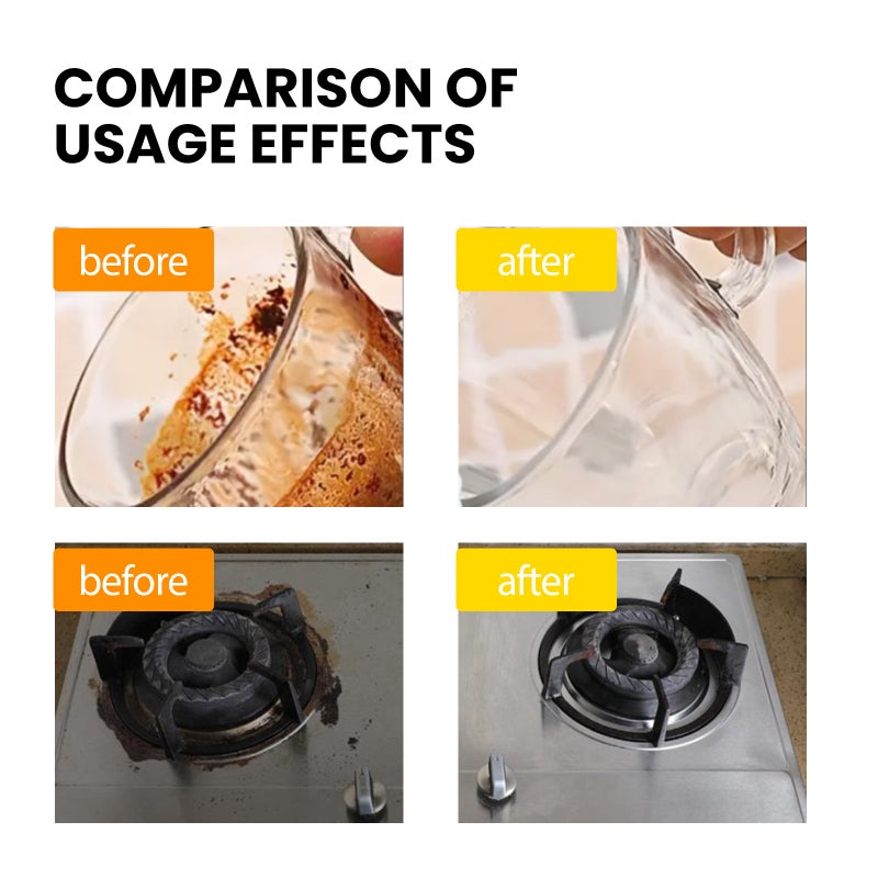Jakehoe All-Purpose Cleaner, Multi-Functional Cleaning Agent For Stubborn Oil Stains On Kitchen Range Hoods, Tiles, And Walls - Image 4