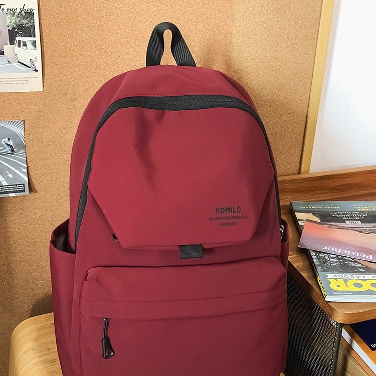 Ins Style Backpack for Students, Lightweight & Waterproof - Image 1