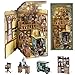 CCCDF Book Nook Kit DIY Scene Miniature House Kit Tiny House Mini Booknook Craft Bookshelf Decor 3D Puzzles for Adults Gifts for Book Lovers The Radium Lady - Image 2
