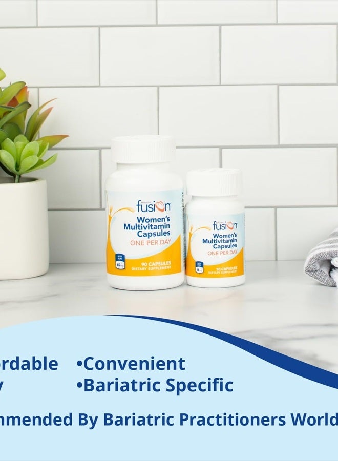 Bariatric Fusion One Per Day Bariatric Multivitamin with Iron for Women | Easy to Swallow Capsule | Bariatric Vitamin for Post Gastric Bypass and Sleeve | 30 Count | 1 Month Supply - Image 5