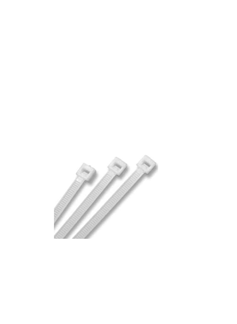 Generic Plastic tie jumper wire, 40 mm, white color  - Image 1