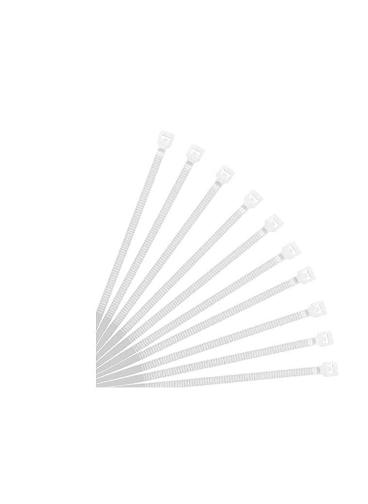 Generic Plastic tie jumper wire, 40 mm, white color  - Image 2