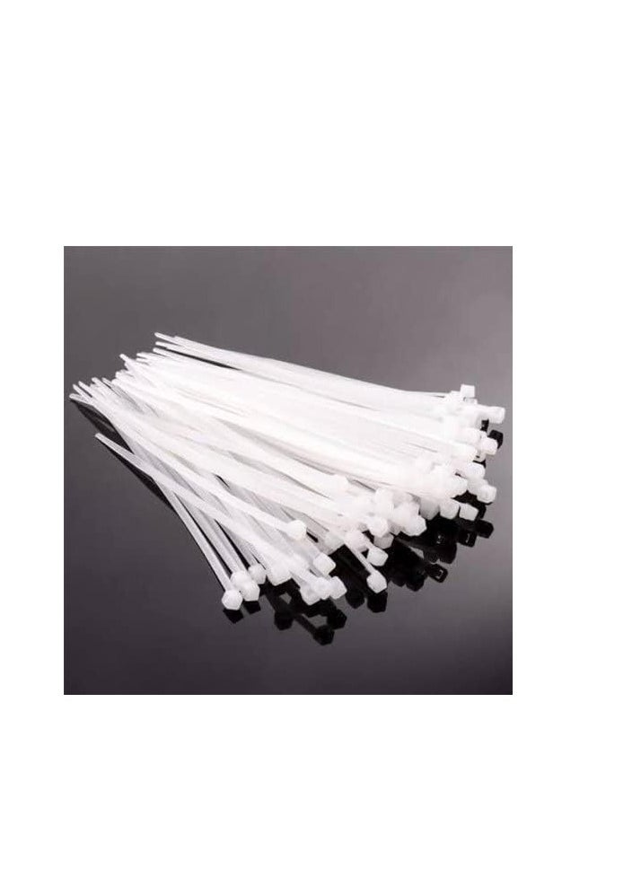 Generic Plastic tie jumper wire, 40 mm, white color  - Image 3