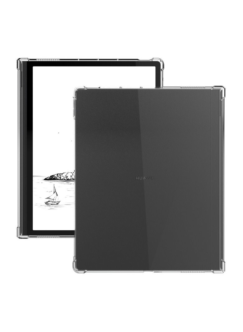 general Transparent Case Compatible with Huawei MatePad Paper 10.3, 4-Corner Airbag Drop Resistant Shock Resistant Transparent Case, Soft TPU Shockproof Protective Case - Image 2