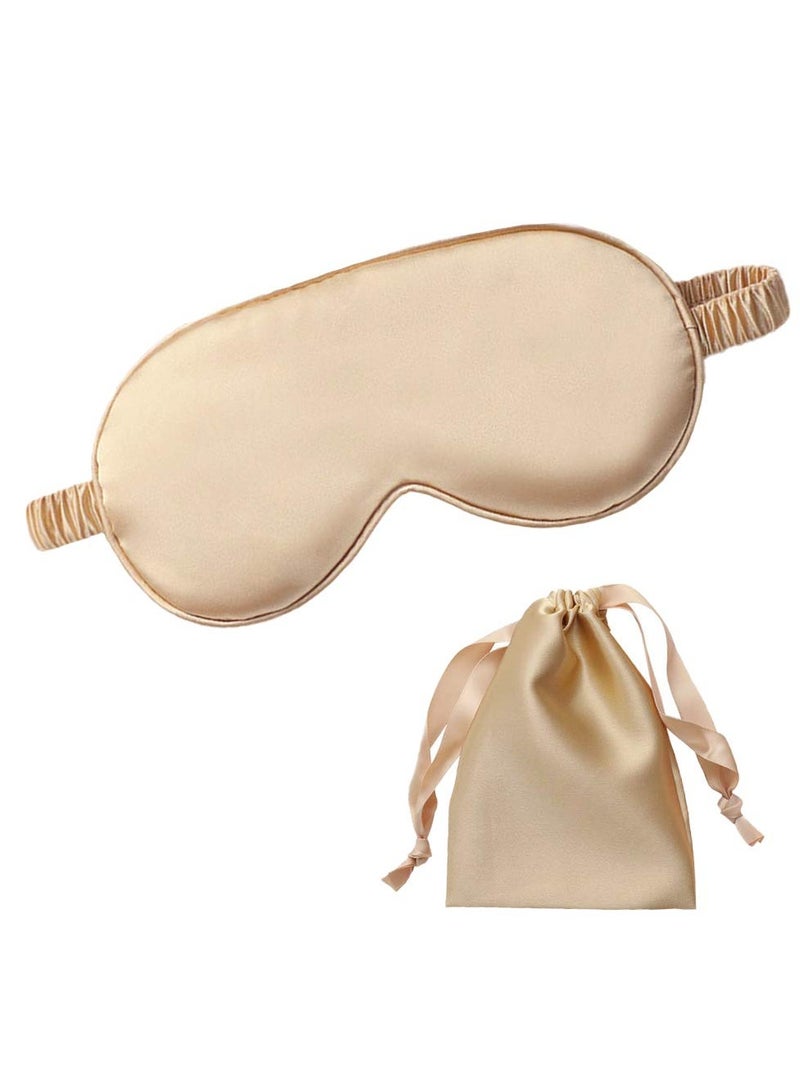 KASTWAVE Silk Fabric 3D Contoured Cup Eye Mask  - Image 1