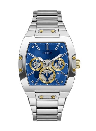 GUESS Silver Tone Multi-function Watch For Men-Blue/Silver-GW0456G5 - pzsku/Z611297E10C62414DFFA1Z/45/_/1738487665/d293f12a-a8cf-473c-a8a7-5f62e63a86a7