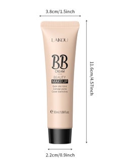 Laikou Moisturizing and Brightening Facial Concealer BB Cream #110 Ivory  - Image 4