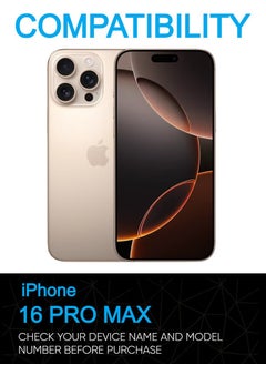 IAF For iPhone 16 Pro Max (2024) Anti-peeping 9H Privacy Full Screen Tempered Glass Privacy Tempered Glass Screen Protector - [1Pack]  - Image 2