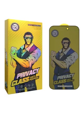 For iPhone 16 Pro Max (2024) Anti-peeping 9H Privacy Full Screen Tempered Glass Privacy Tempered Glass Screen Protector - [1Pack] - pzsku/Z6112A8007033506B113DZ/45/_/1737880038/33f6698b-eee0-4164-a117-03898835c7a6