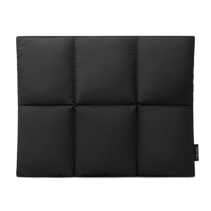 Comfyable Puffy Laptop Sleeve 13 Inch 14 Inch Quilted Puffer Laptop Carrying Case for Women Pillow Case Compatible with MacBook AirPro M5 M4 M3 M2 ProMax 2026 13 MacBook Neo A18 Black - Image 2