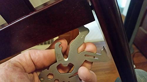 ust tool-a-long multi-tool carabiners with durable, compact stainless steel construction for hiking, kayaking, camping, travel and outdoor survival, asquatch - Image 4