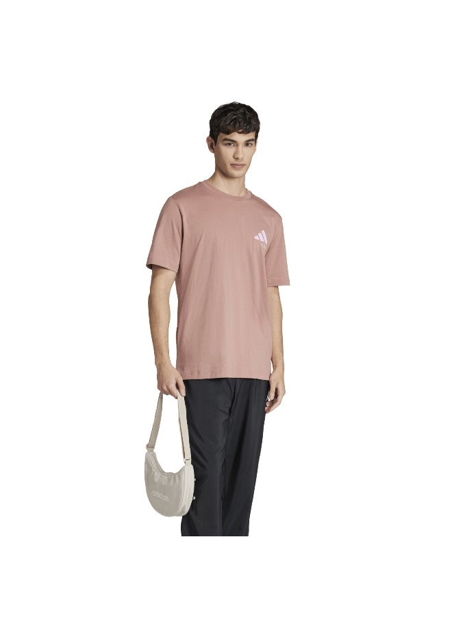 Adidas adidas lounge verbiage fos men graphic t-shirt  - Image 4