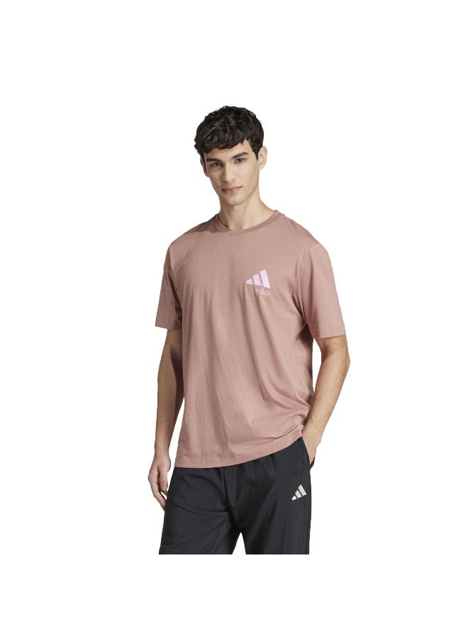 Adidas adidas lounge verbiage fos men graphic t-shirt  - Image 2