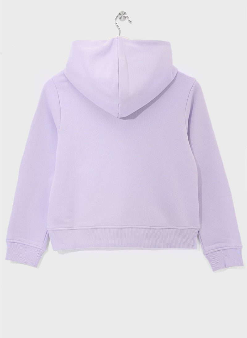 Calvin Klein Jeans Youth Logo Hoodie - Image 2